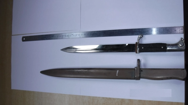 На Выборгской таможне у гражданина Швеции изъяли два штык-ножа первой половины ХХ века