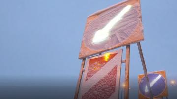 Две полосы внутреннего КАДа будут недоступны для движения до 30 апреля