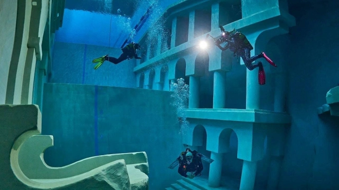 Во Всеволожске открылся самый глубоководный бассейн в  стране