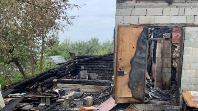 В Екатеринбурге при пожаре в коллективном саду погиб ребенок