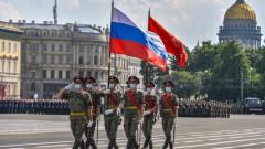 В репетиции Парада Победы приняли участие свыше 4 тыс. военнослужащих  