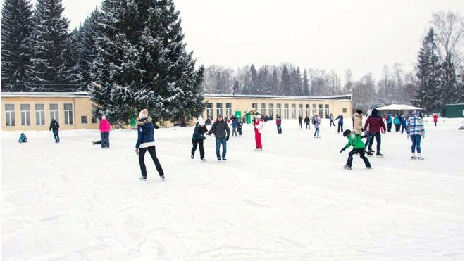 В субботу в Павловском парке начнет работу открытый каток