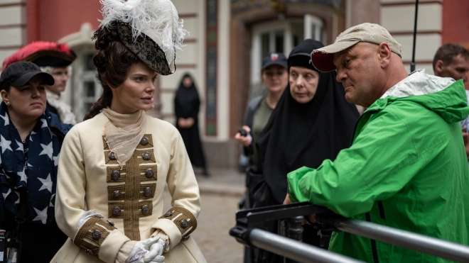 Съемки исторического сериала про Екатерину II начались в Петербурге