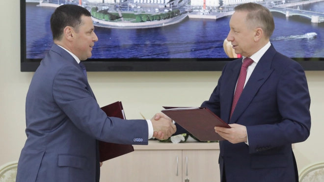 На ПМЭФ главы Петербурга и Ярославской области подписали план дорожной карты до 2025 года