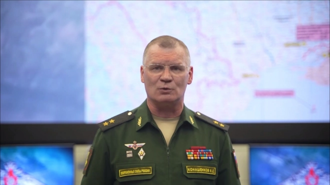 Минобороны: российские военные нанесли удар по местам хранения боеприпасов с ураном