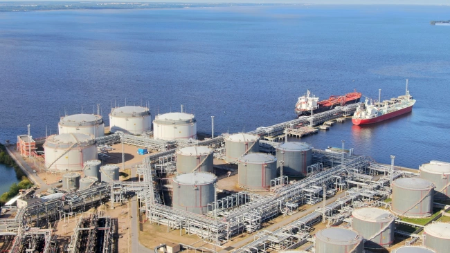 Петербургский нефтяной терминал на 6% сократил перевалку в январе-июне
