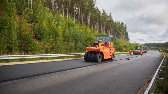 Дорожники закончили ремонт Выборгского шоссе