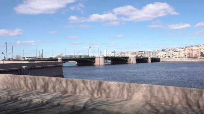 На десять дней закроют Биржевой мост в Петербурге