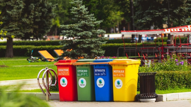 В Калининском районе появятся 3200 контейнеров для раздельного мусора
