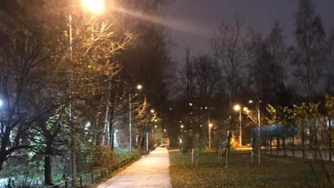 В новое освещение квартала Колпино будет вложено 45,6 млн руб