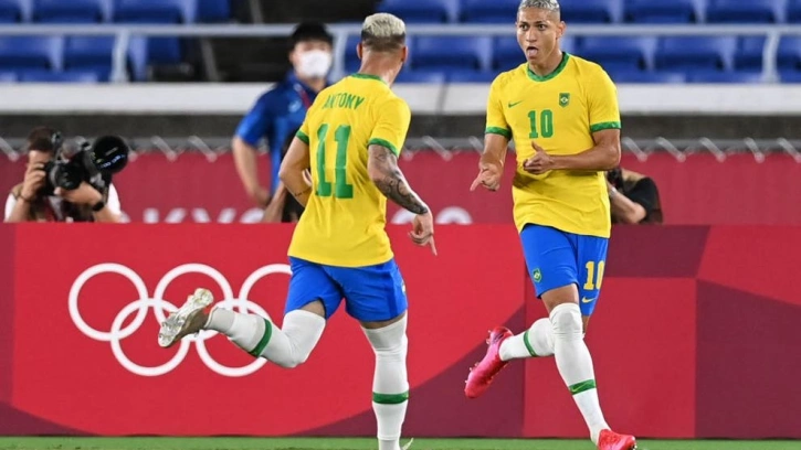 Хет-трик Ришарлисона помог Бразилии обыграть Германию на Олимпиаде