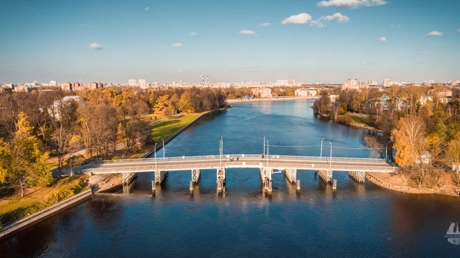 Движение по 1-му Елагину мосту закроют до апреля 2022 года