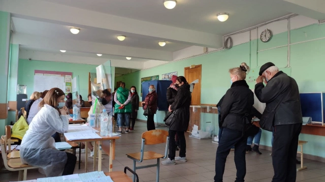 В Петербурге явка на выборах в Госдуму превысила 21%