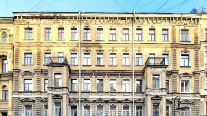 Дом Балкашиной в центре Петербурга отреставрируют за 71 млн рублей