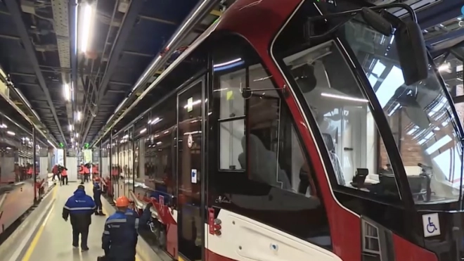 Беспилотные трамвайные вагоны протестируют в Петербурге
