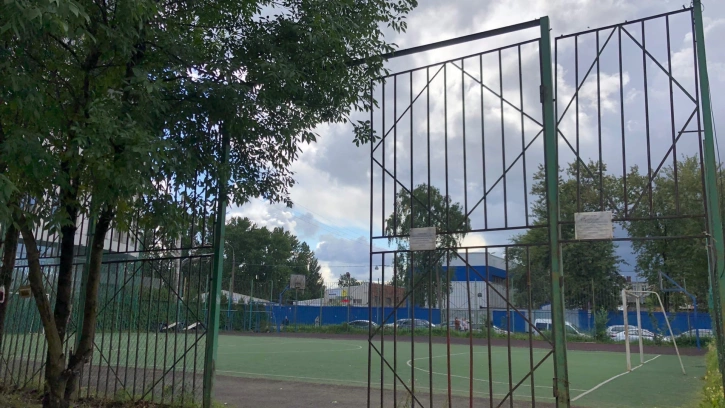 Детей из гимназии №168 собираются лишить спортивной площадкой 
