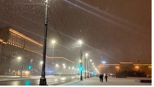 На этой неделе в Санкт-Петербурге ожидаются снегопады