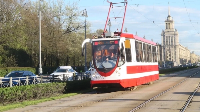 В начале недели начнется ремонт  трамвайных путей на проспекте Стачек 