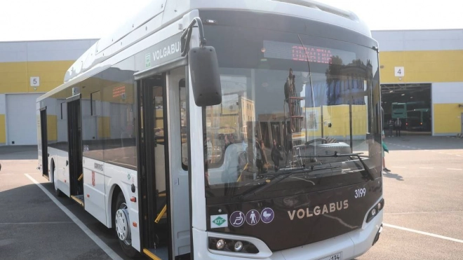 В Петербурге представлен новый низкопольный автобус марки Volgabus