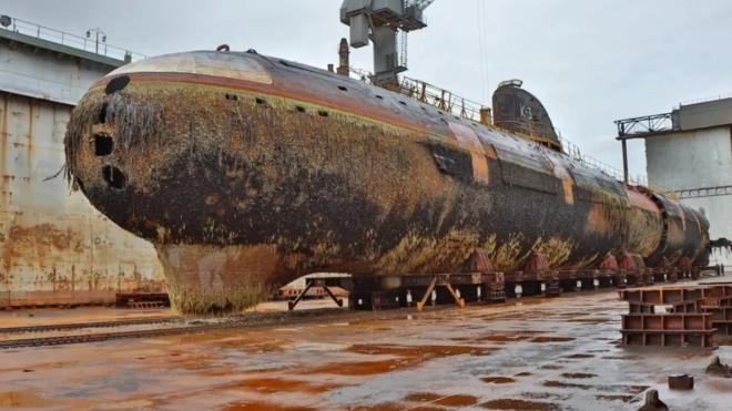 В ближайшие дни начнется ремонт первой советской атомной подлодки в Петербурге