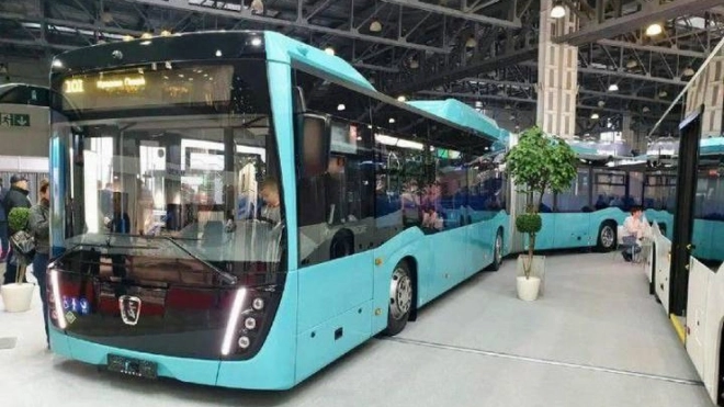 Экологичные автобусы испытают в Петербурге 