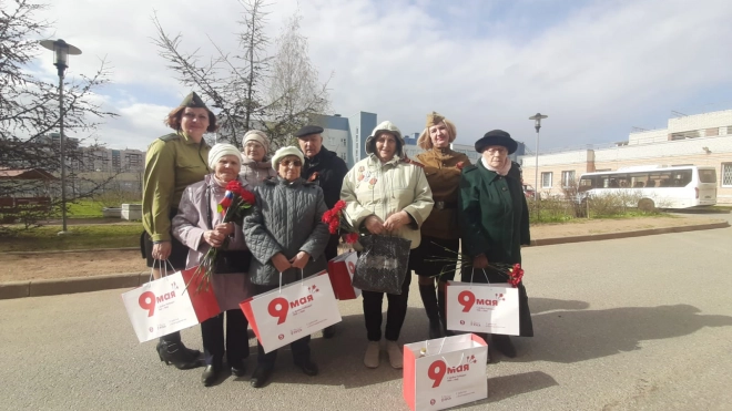 "Пятёрочка" поздравила ветеранов с Днём Победы