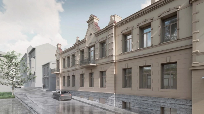 "Студия 44" представила проект реставрации квартала Сета Солберга в Выборге