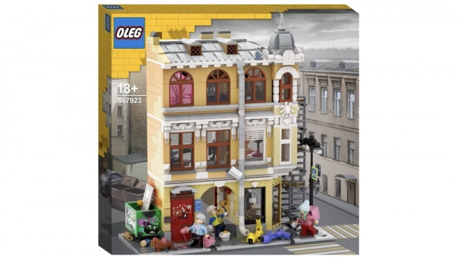 Петербургский набор Lego разработал художник Артем Бизяев