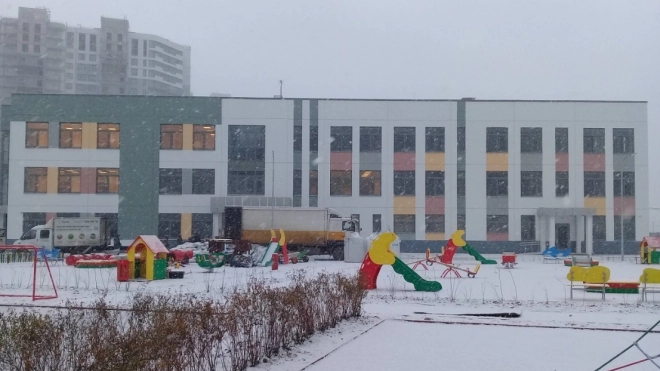 В двух районах Петербурга завершается строительство детских садов
