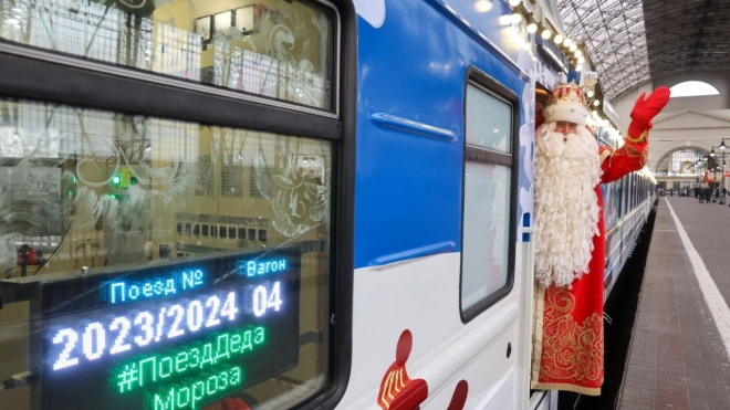 Дед Мороз посетит Петербург 6 января