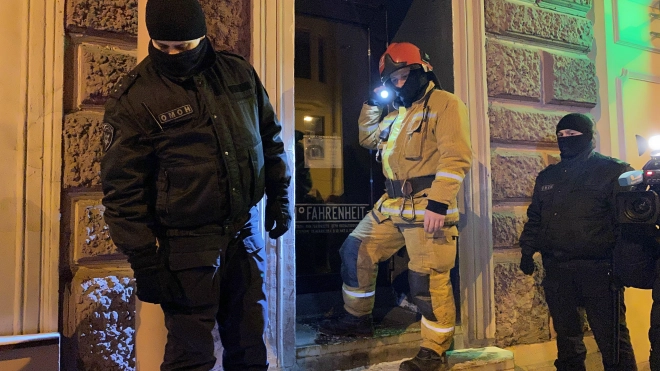 После ночного рейда в центре Петербурга опечатали четыре заведения