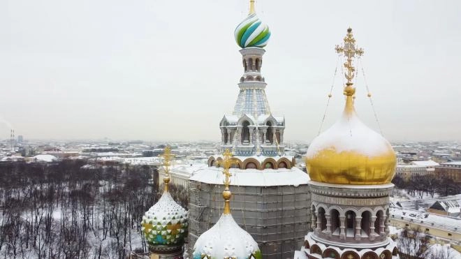 Колокольню Спаса на Крови в Петербурге закроют лесами