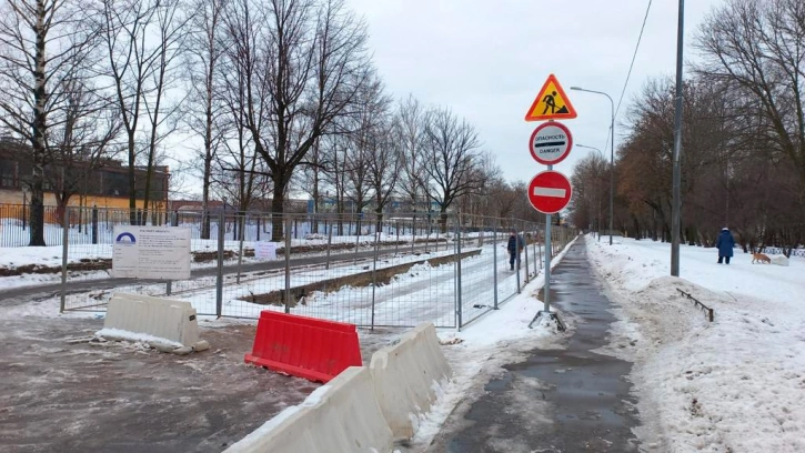 В Невском районе началась реконструкция водопроводной сети 