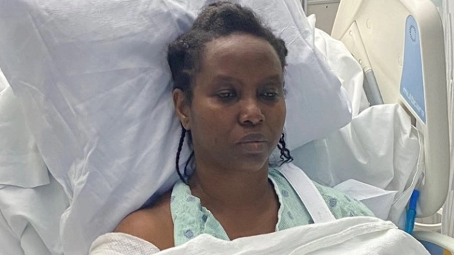 Вдова президента Гаити опубликовала свои фото из госпиталя