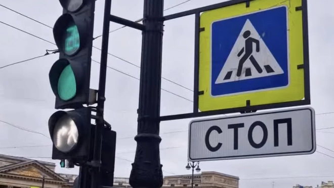 В центре Петербурга установлены антивандальные дорожные знаки