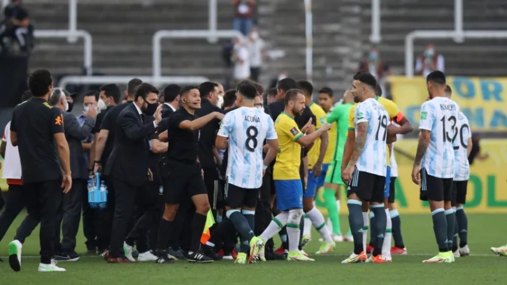 Бразилия и Аргентина переиграют прерванный матч отбора ЧМ-2022