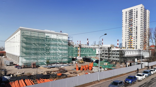 Реконструкция петербургского колледжа судостроения подходит к концу 