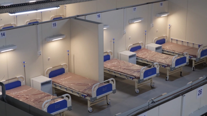 Госпиталь в "Ленэкспо" могут расширить из-за роста числа заболевших