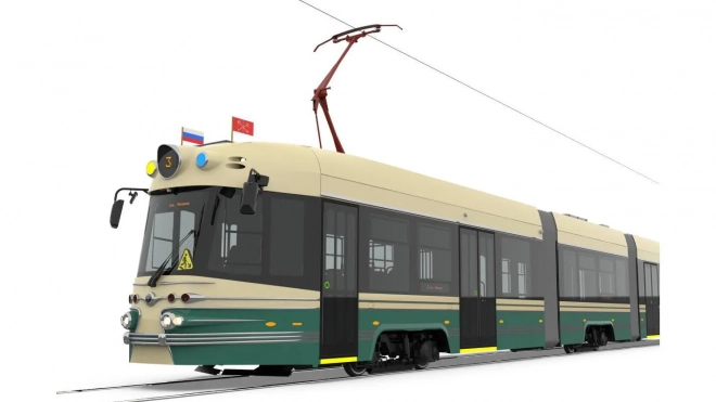 Петербург закупит 54 современных трамвая в ретро-стиле