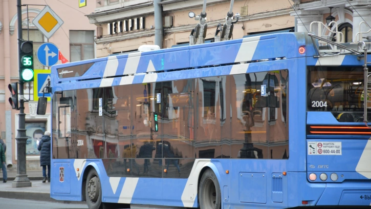 На Петровском проспекте на четыре дня закроют троллейбусное движение 