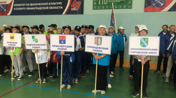 В регионе стартовала I Спартакиада ветеранов Ленобласти
