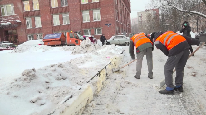 Петербург обновил снежный максимум зимы