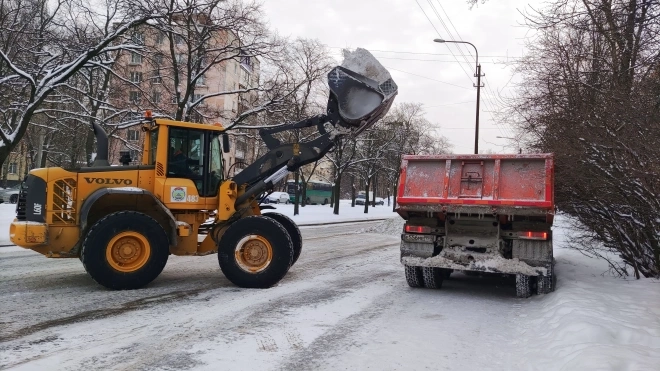 В Петербурге появился информационный сервис об уборке снега и ее качестве