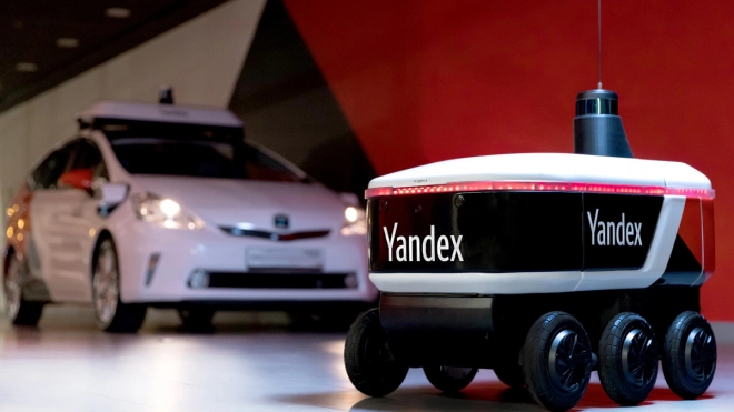 Доставлять еду жителям Мурино будут роботы-доставщики "Яндекса"