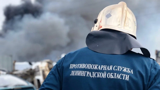 В Кировском районе Ленобласти во время пожара погиб 62-летний мужчина