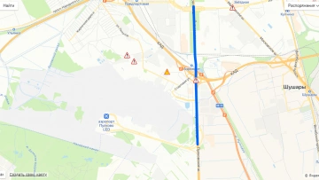 Ремонт дороги ограничит движение на Пулковском шоссе до 28 сентября