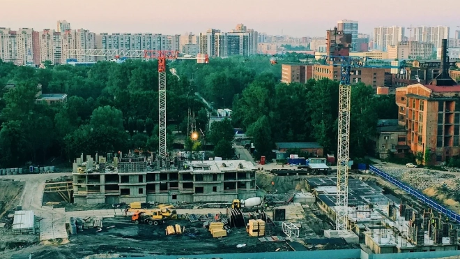 В этом году в Петербурге ввели 840 тыс. квадратных метров жилья