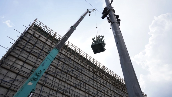 На Московские ворота возвращаются символы доблести русского оружия
