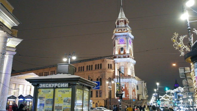 Петербург 12 января окажется под влиянием тёплого сектора циклона