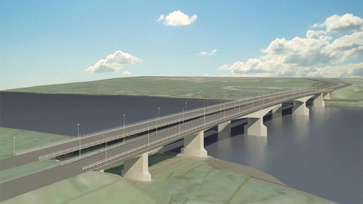 На постройку моста через Волхов в Киришах направят еще 100 млн. рублей